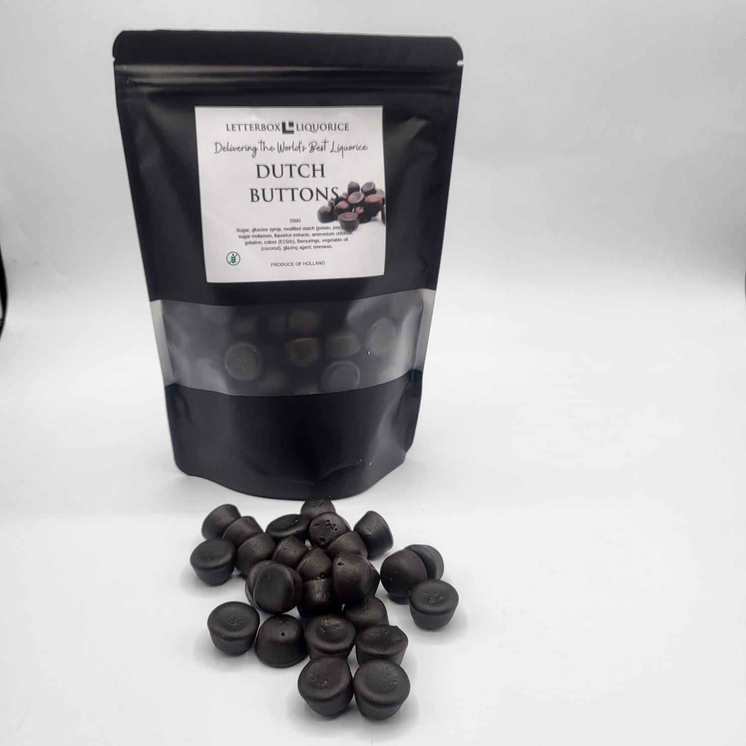 Salty Liquorice Dutch Buttons Order UK